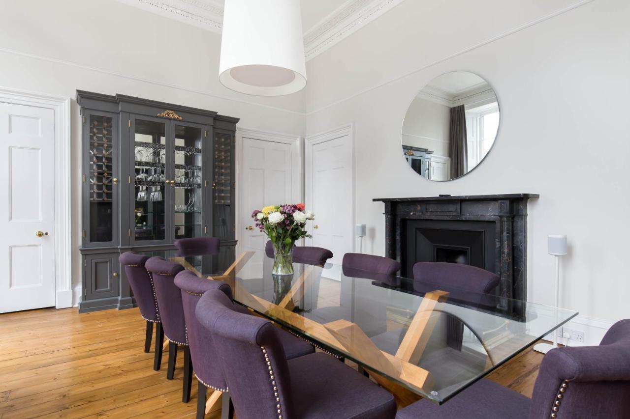 Magnificent Georgian 3-Bedroom Apartment In New Town エディンバラ エクステリア 写真